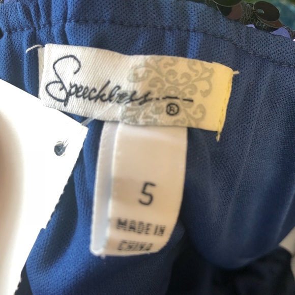 Navy blue SPEECHLESS dress - Picture 6 of 6